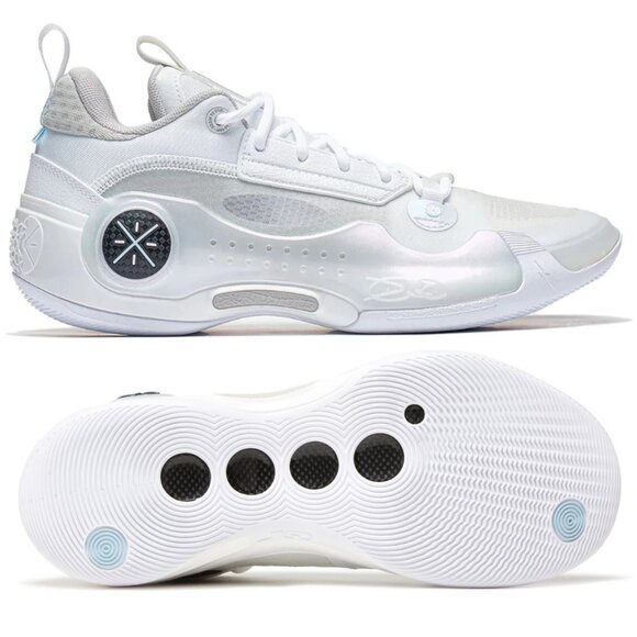 Women's White Athletic Shoes - Picture 1 of 8